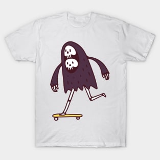Skate Grim Style Funny T-Shirt